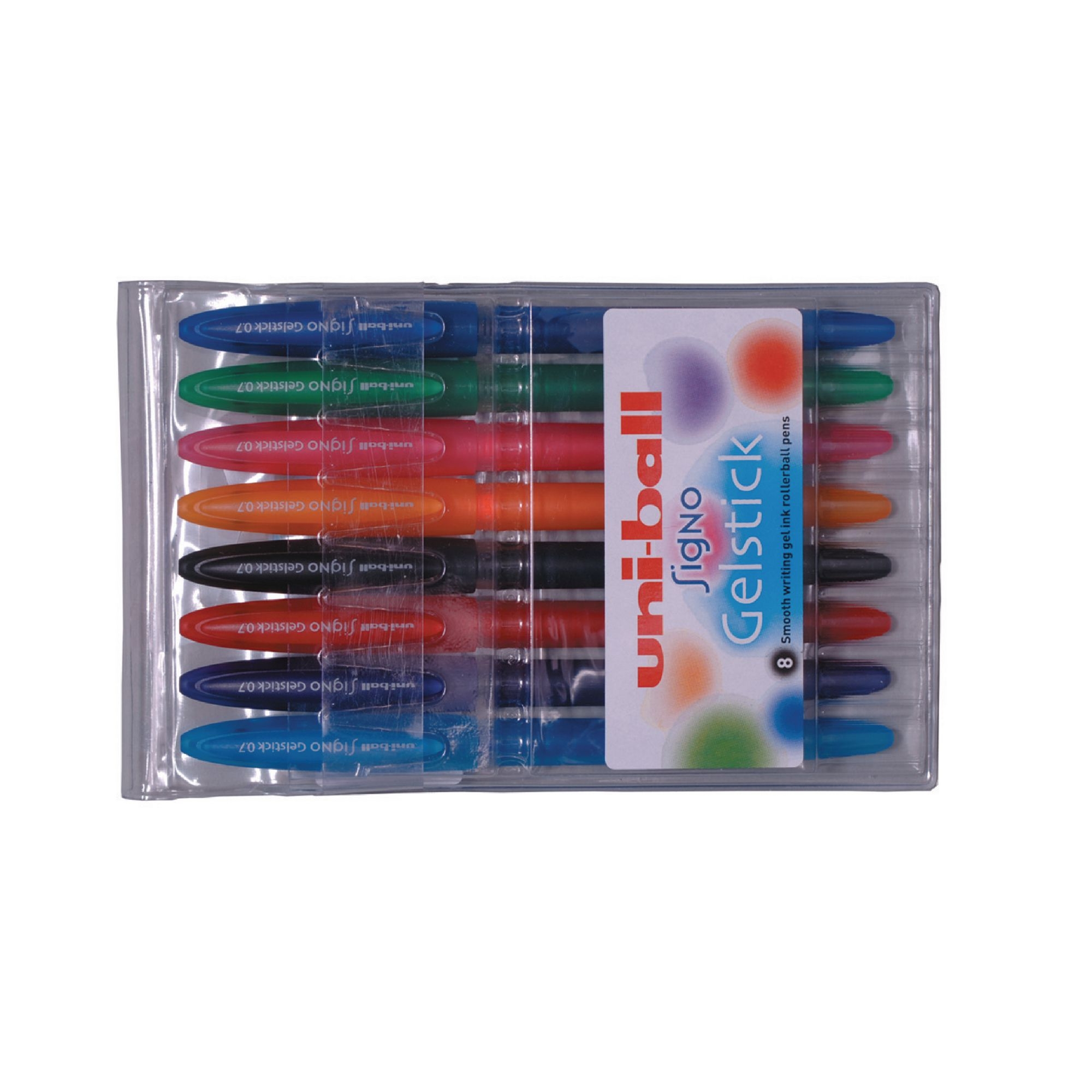 Uni-ball Signo Gelstick Rollerball Pen Assorted - Pack of 8